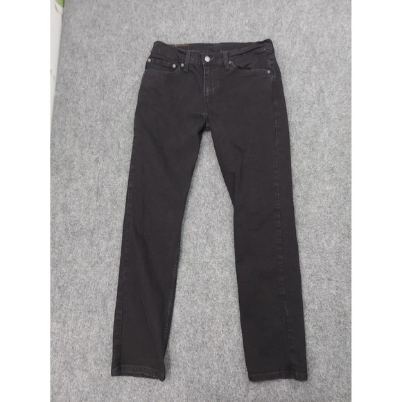 Levi's Other - Levis 511 Jeans Mens 32x32 Black Dark Wash Preppy Slim Fit Stretch Cotton Denim